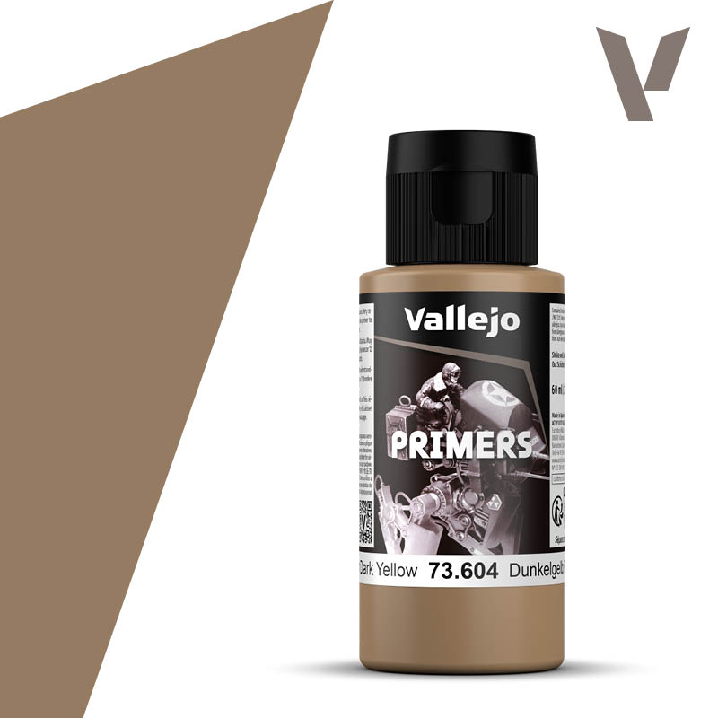 VALLEJO PRIMERS: GERMAN DARK YELLOW (60ML) | BD Cosmos