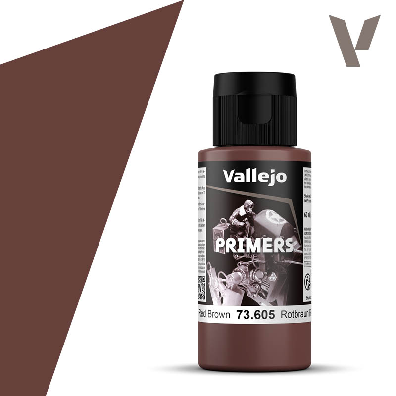 VALLEJO PRIMERS: GERMAN RED BROWN (60ML) | BD Cosmos