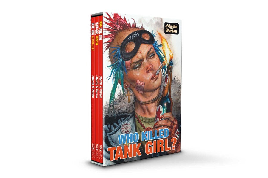 Who Killed Tank Girl Hardcover Slipcase Set Regular Edition Greg Staples (Mature) | BD Cosmos