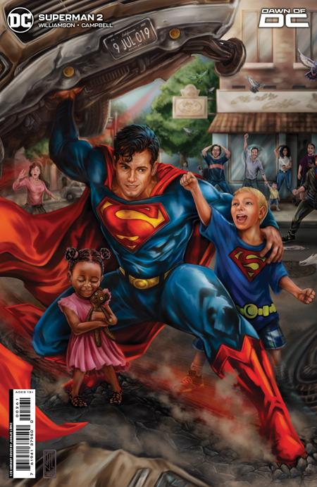 Superman #2 (2023) DC 1:25 Lopez Sortie 03/22/2023 | BD Cosmos