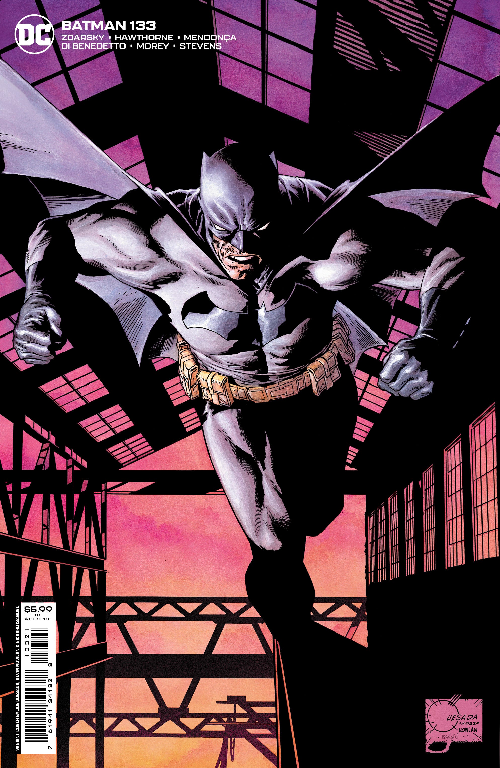 Batman #133 (2016) DC Quesada Sortie 03/08/2023 | BD Cosmos