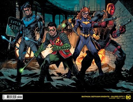Batman Gotham Knights Gilded City #1 (2022) DC C Jim Lee Wraparound Sortie 10/26/2022 | BD Cosmos