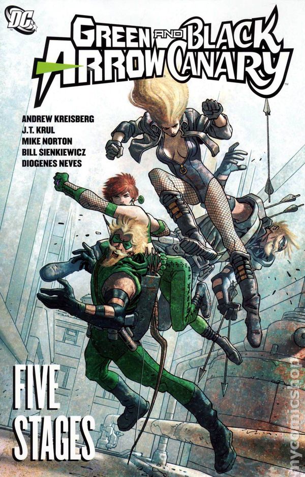 GREEN ARROW BLACK CANARY FIVE STAGES TPB | BD Cosmos
