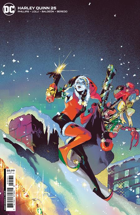 Harley Quinn #25 (2021) DC C Kaplan Holiday Release 12/28/2022 | BD Cosmos