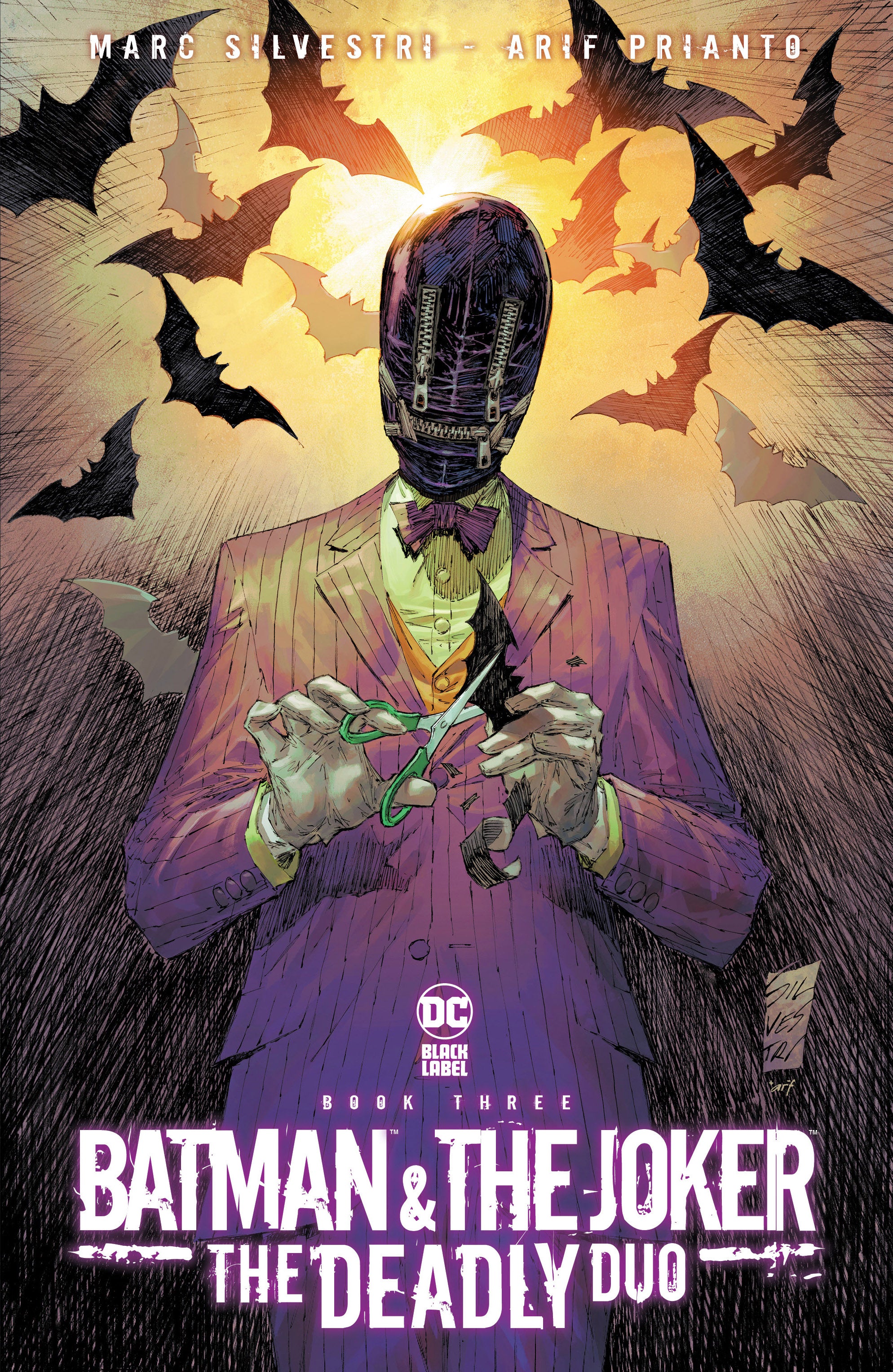Batman Joker Deadly Duo #3 (2022) DC A Silvestri Release 01/11/2023 | BD Cosmos