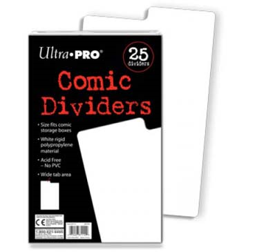 UP COMIC STORAGE DIVIDERS 25CT | BD Cosmos