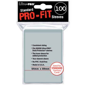 UP D-PRO PRO-FIT SLEEVES 100CT | BD Cosmos