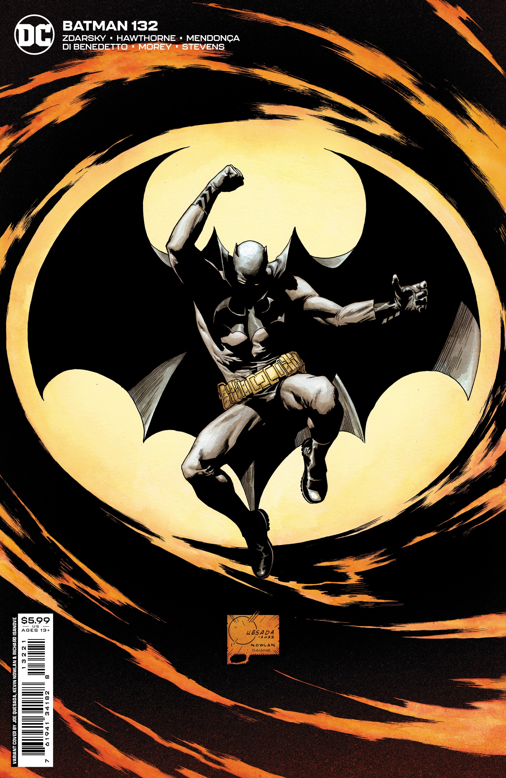 Batman #132 (2016) DC B Quesada Sortie 02/08/2023 | BD Cosmos