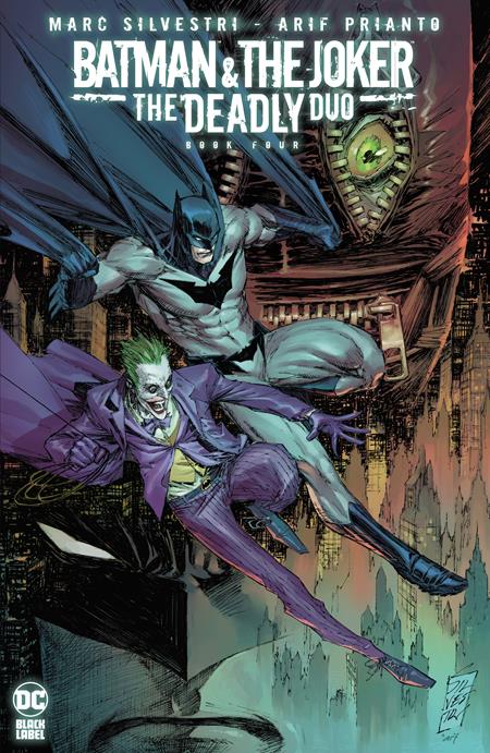 Batman Joker Deadly Duo #4 (2022) DC A Silvestri Release 02/08/2023 | BD Cosmos