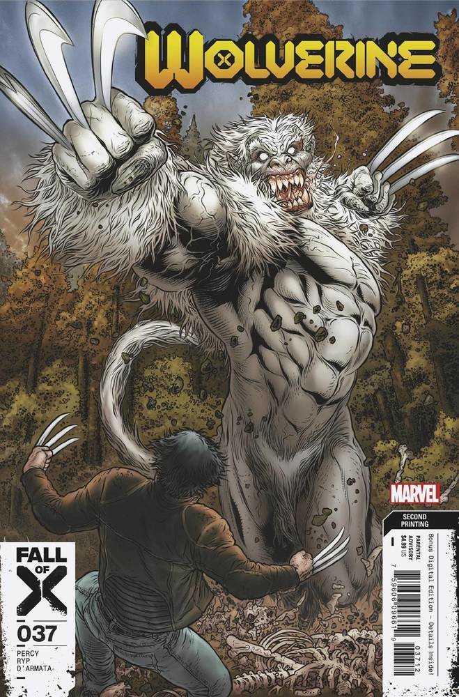 Wolverine #37 Marvel Juan Jose Ryp 2nd Print 10/25/2023 | BD Cosmos