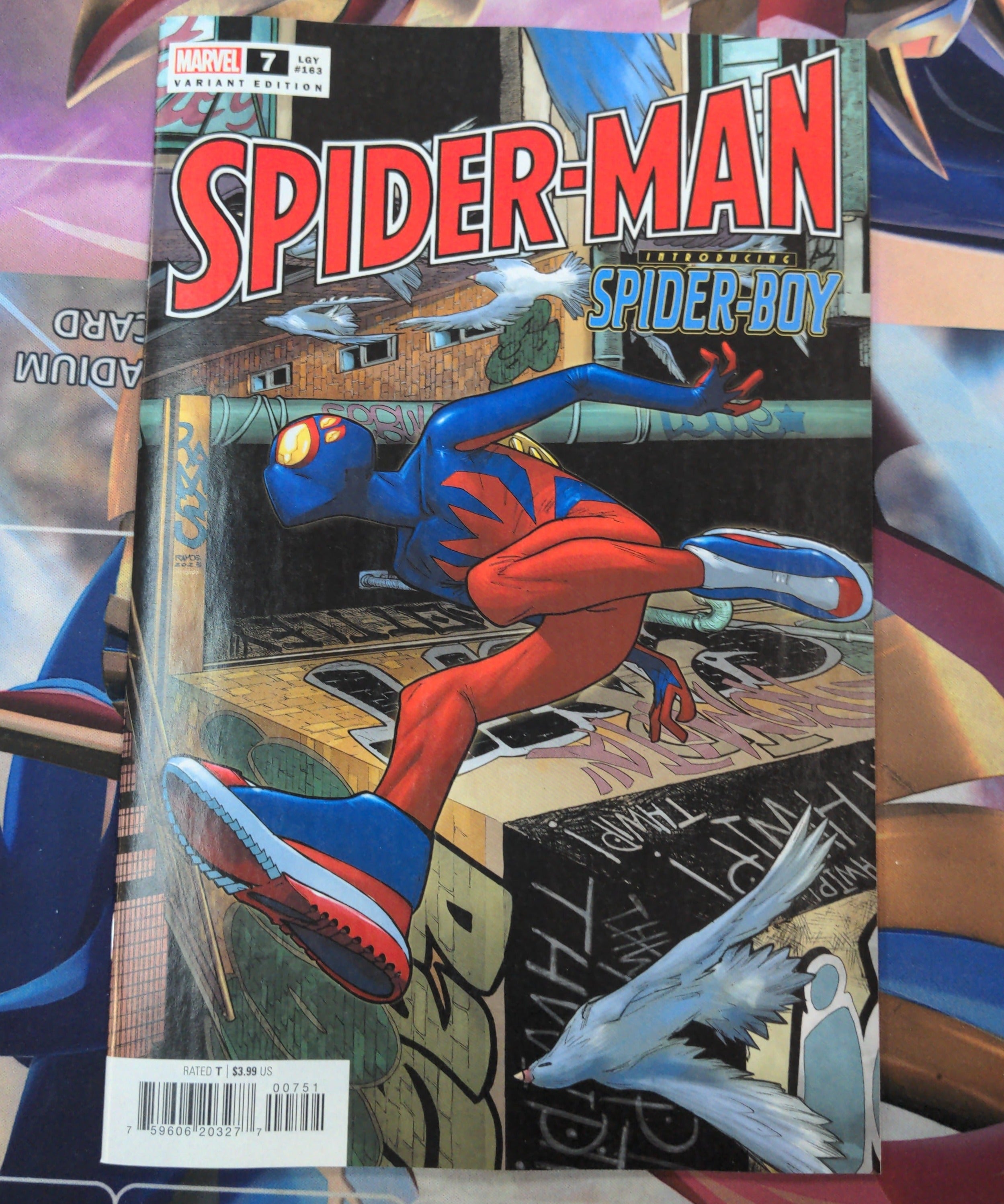 Spider-Man #7 (2022) Marvel Spoiler Spider-Boy Release 04/05/2023 | BD Cosmos