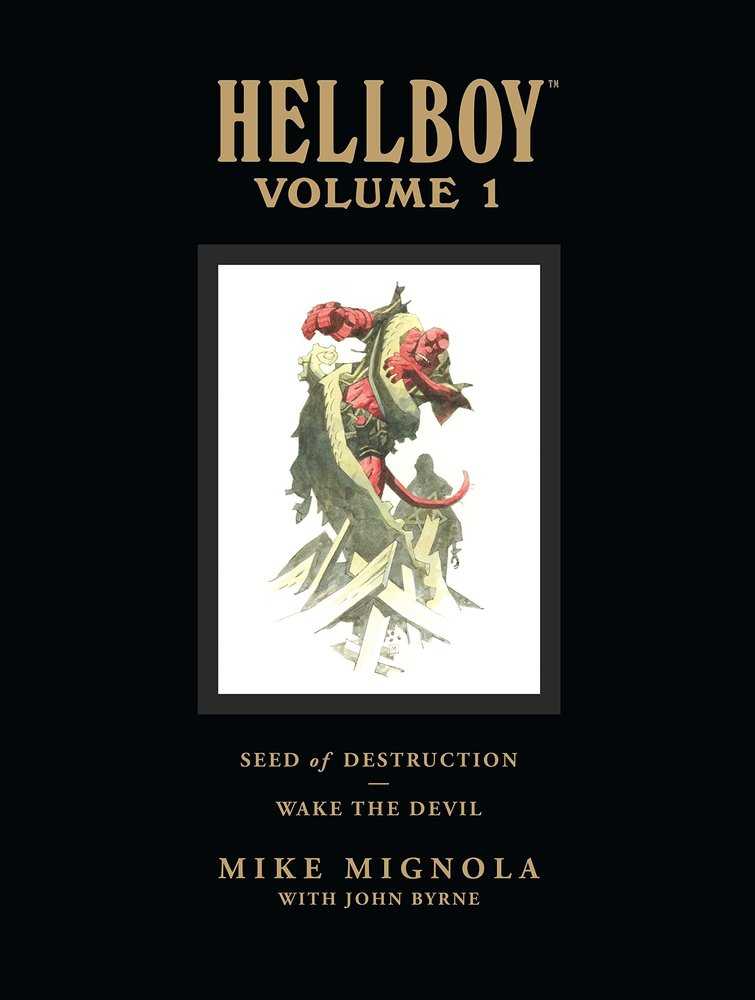 Hellboy Library Edition Hardcover Volume 01 Seed Of Destruction | BD Cosmos