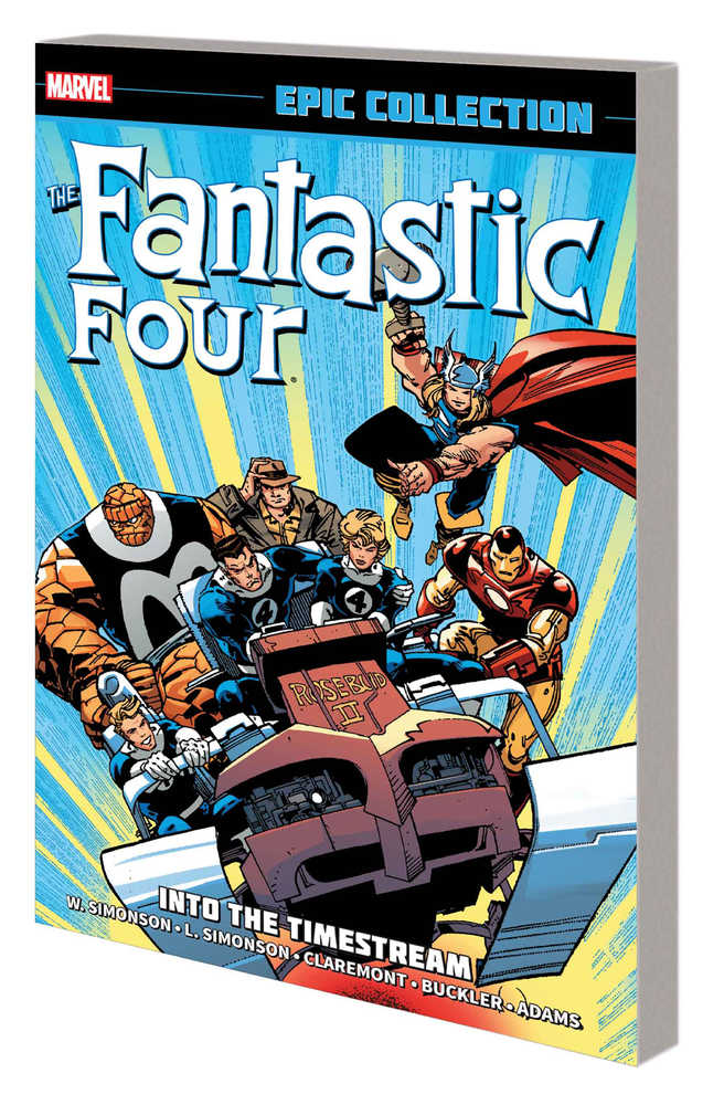 FANTASTIC FOUR EPIC COLLECTION TPB INTO TIMESTREAM | BD Cosmos