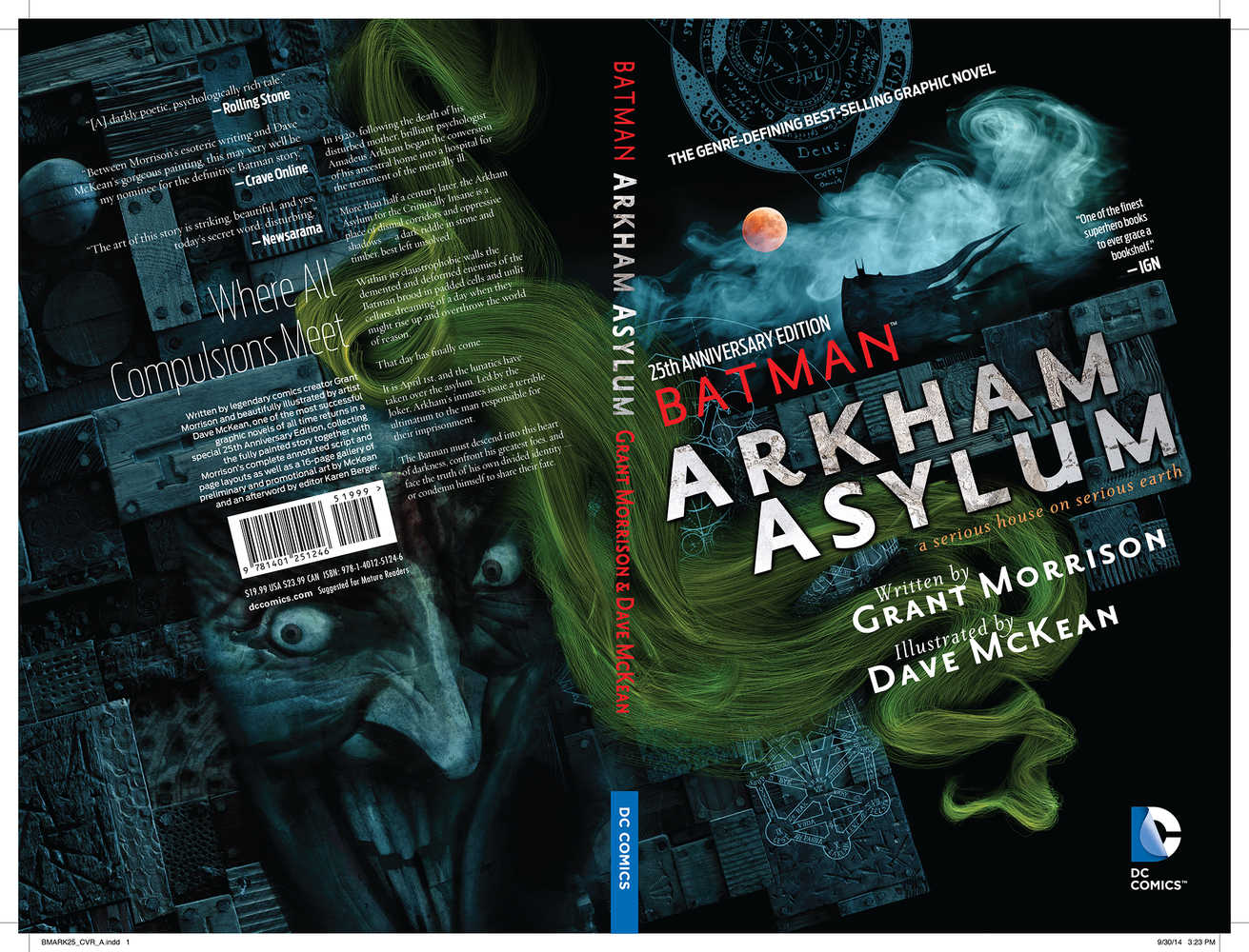 Batman Arkham Asylum 25e Anniv Deluxe Edition TPB (Mature) | BD Cosmos