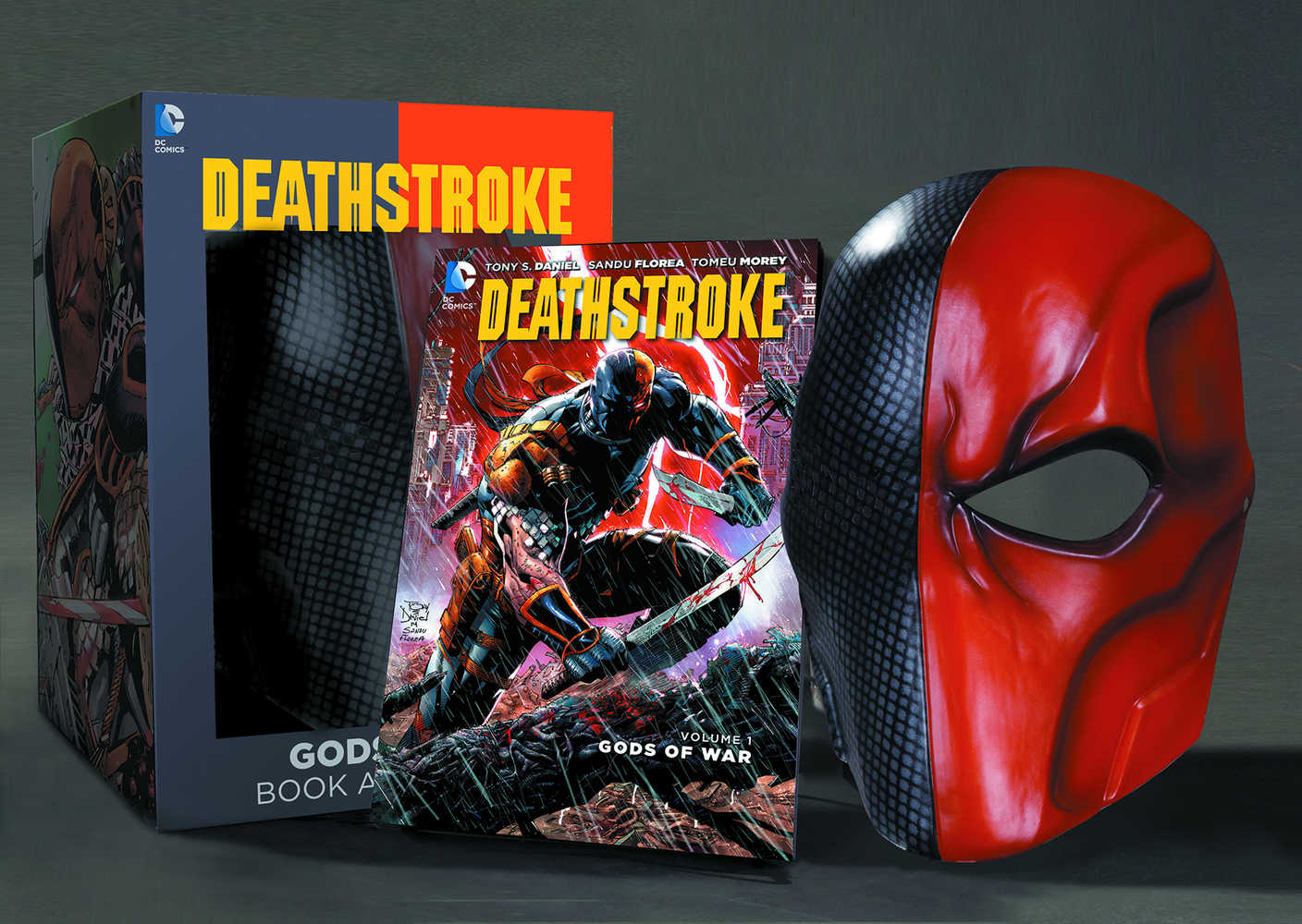 Deathstroke Book And Mask Set | BD Cosmos