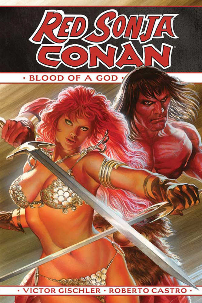Red Sonja Conan Blood Of A God Hardcover | BD Cosmos