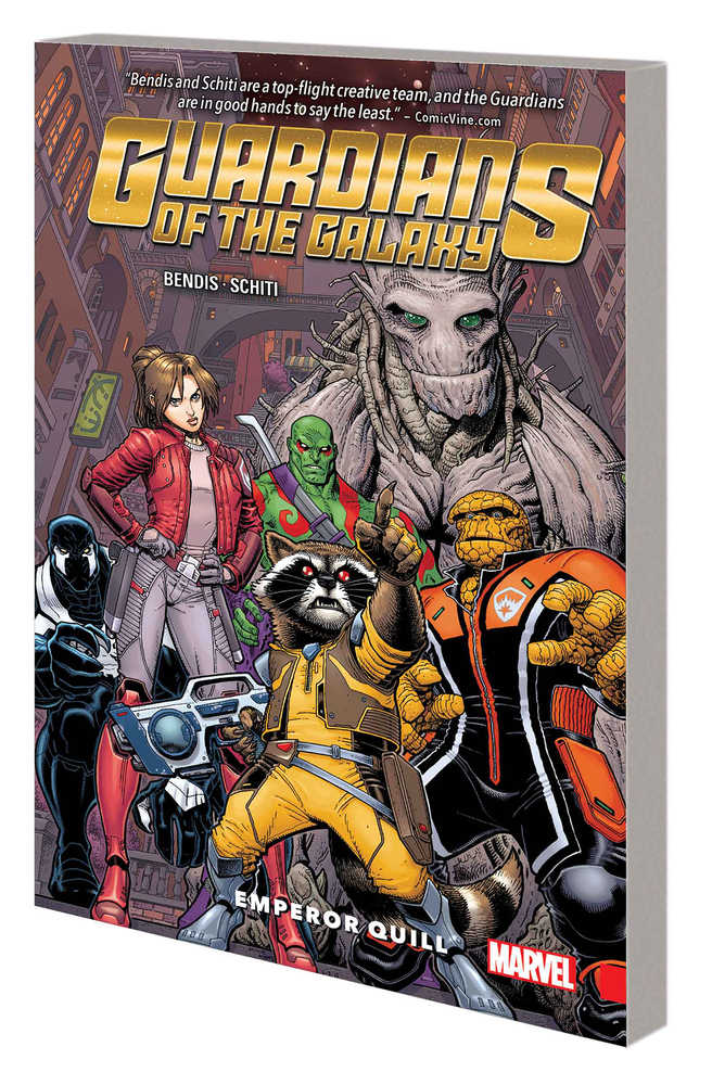GUARDIANS OF GALAXY NEW GUARD TPB VOLUME 01 EMPEROR QUILL | BD Cosmos