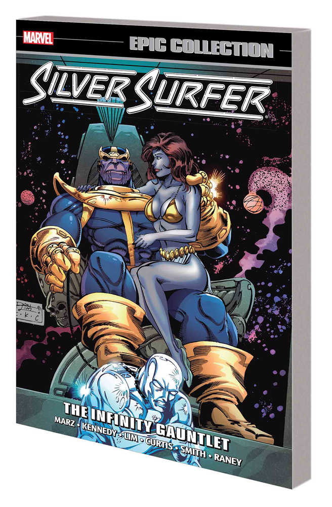 SILVER SURFER EPIC COLLECTION INFINITY GAUNTLET TP | BD Cosmos