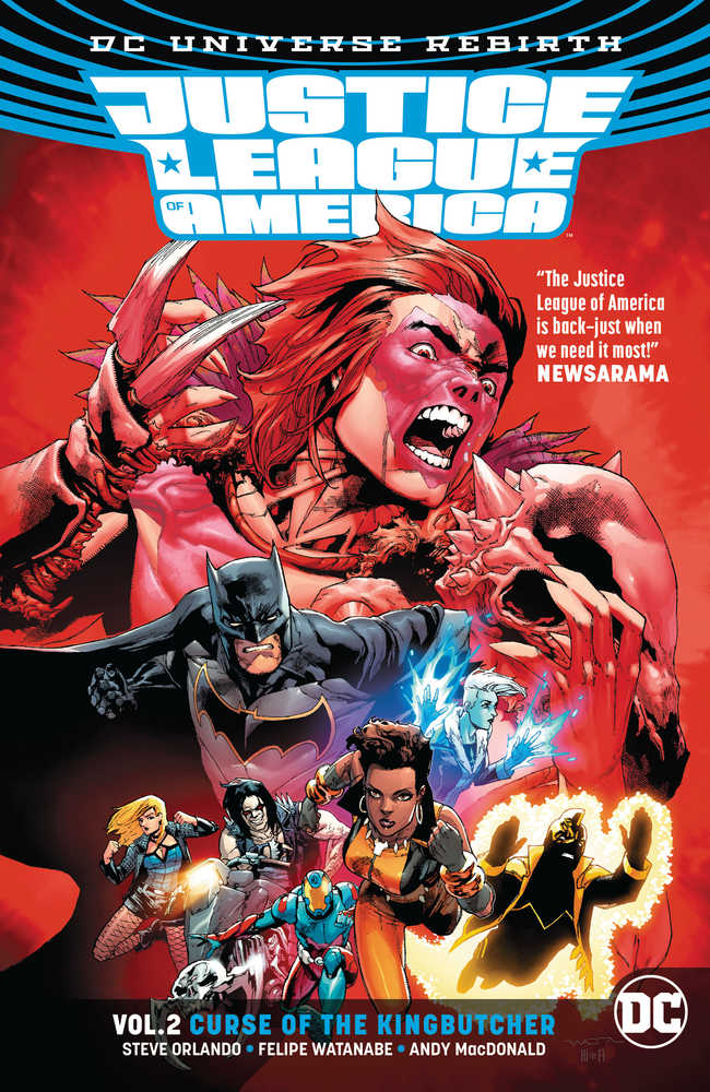 JUSTICE LEAGUE OF AMERICA TPB VOLUME 02 CURSE OF THE KINGBUTCHER (REBIRTH) | BD Cosmos