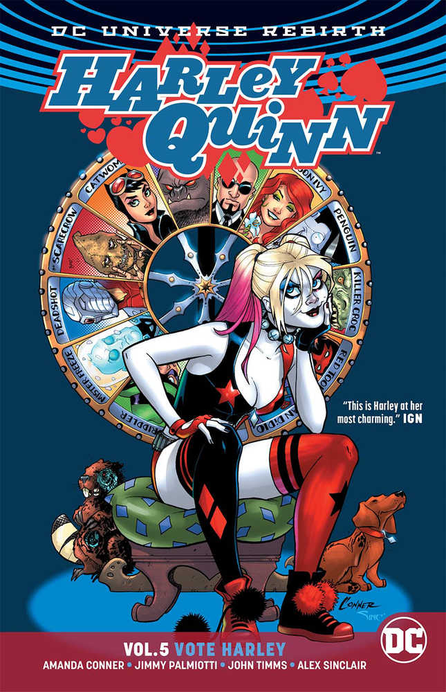 HARLEY QUINN TPB VOLUME 05 VOTE HARLEY REBIRTH | BD Cosmos