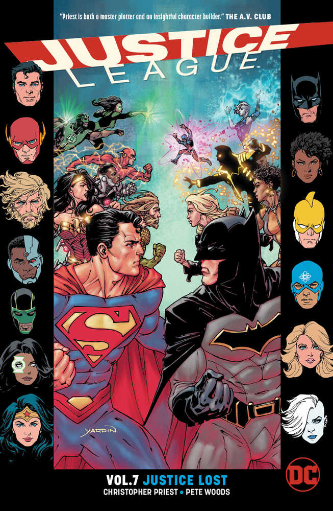 JUSTICE LEAGUE TPB VOLUME 07 JUSTICE LOST | BD Cosmos