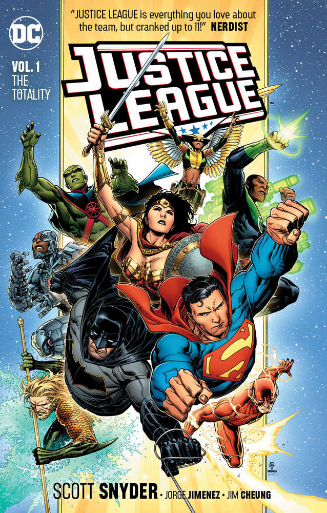 JUSTICE LEAGUE TPB VOLUME 01 THE TOTALITY TPB | BD Cosmos