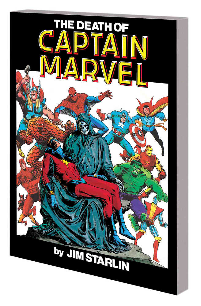 Death Of Captain Marvel TPB Nouvelle impression | BD Cosmos