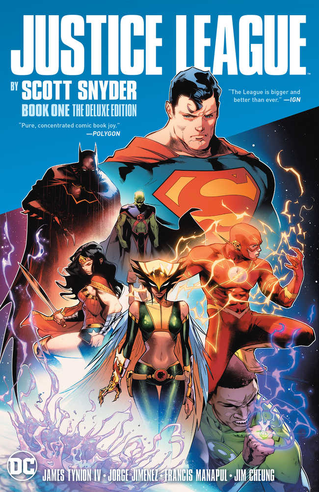Justice League By Scott Snyder Deluxe Edition Hardcover Book 01 | BD Cosmos