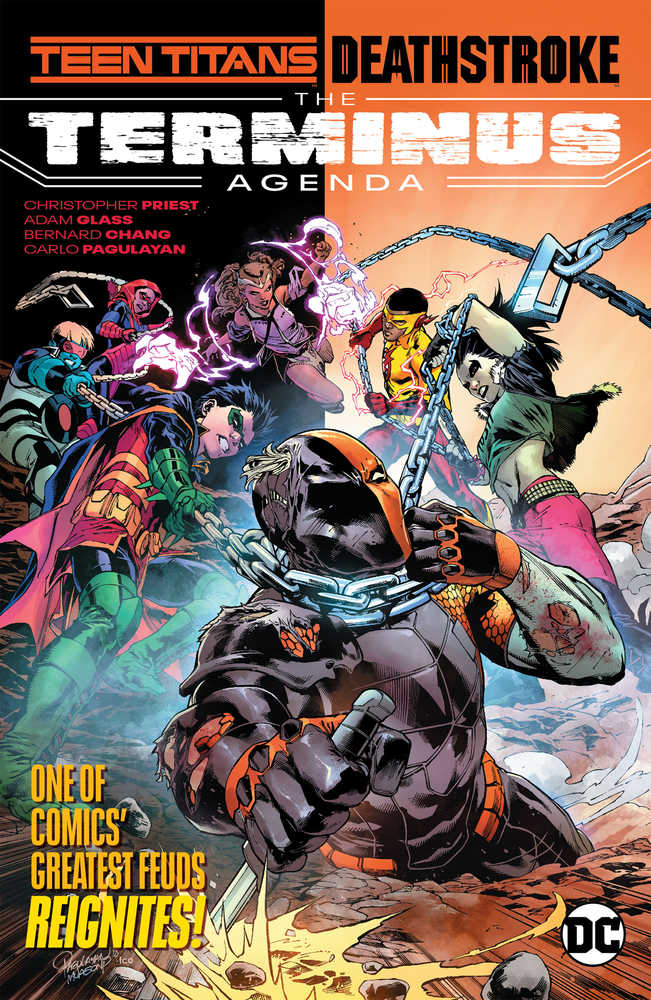 TEEN TITANS DEATHSTROKE THE TERMINUS AGENDA HC | BD Cosmos