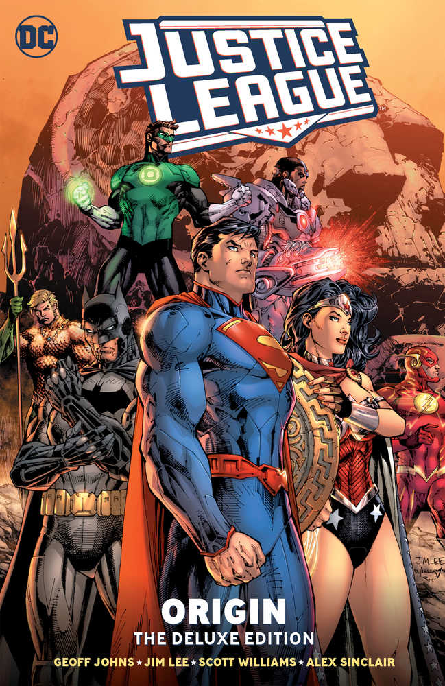 JUSTICE LEAGUE ORIGIN DELUXE EDITION HARDCOVER | BD Cosmos