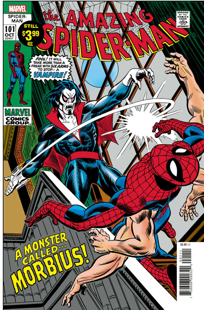 Incroyable Spider-Man #101 édition fac-similé | BD Cosmos