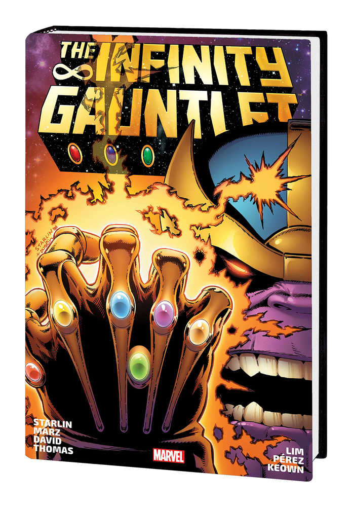 Infinity Gauntlet Omnibus Hardcover Direct Market New Printing | BD Cosmos