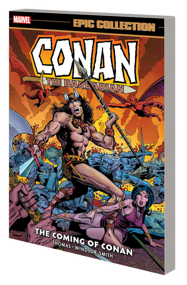 Conan Barbarian Original Marvel Years Epic Collector's TPB Coming Of Conan | BD Cosmos
