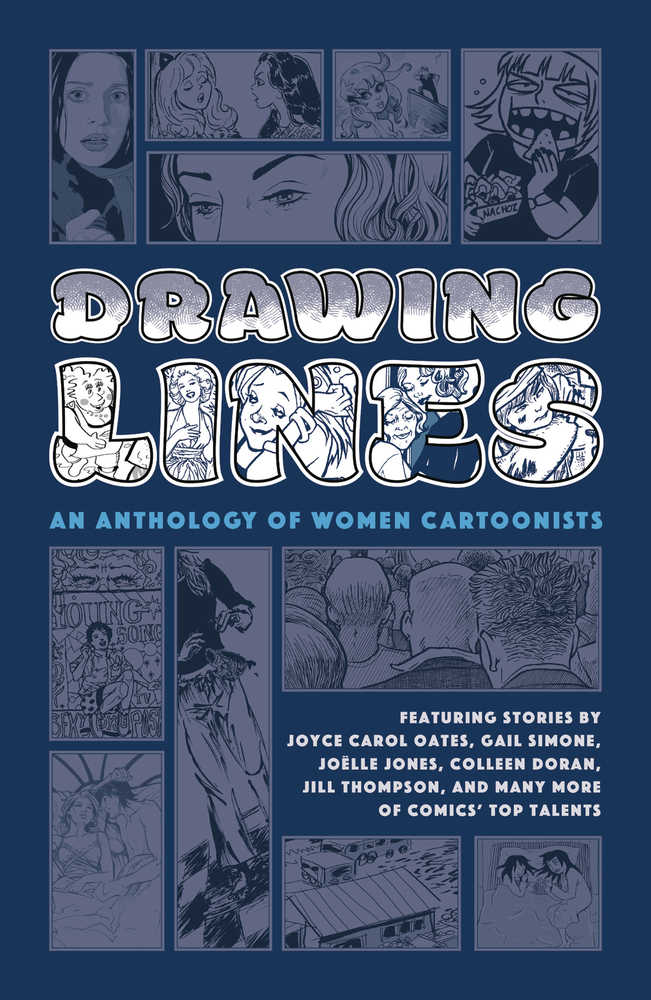 DRAWING LINES WOMEN CARTOONIST ANTHOLOGY HC | BD Cosmos