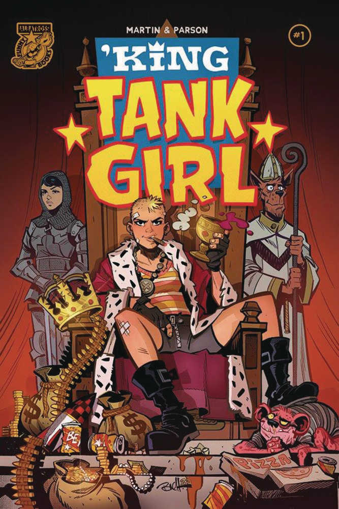 King Tank Girl # 1 (sur 5) Cover A Parson | BD Cosmos