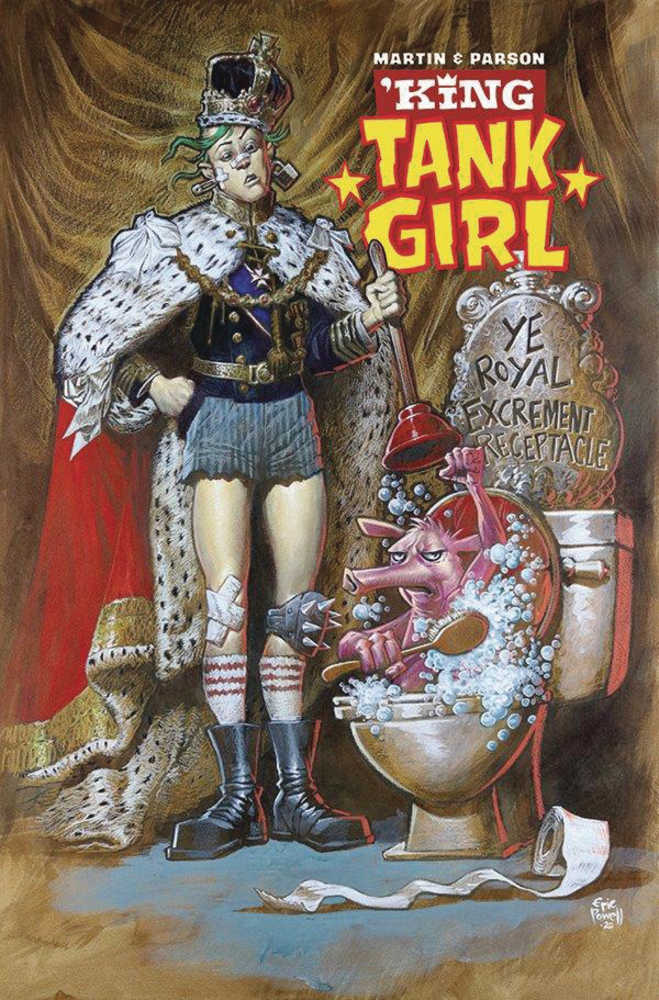 King Tank Girl #1 (sur 5) Couverture B Papier cartonné Powell | BD Cosmos