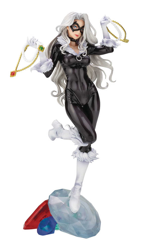 MARVEL BLACK CAT STEALS YOUR HEART BISHOUJO STATUE | BD Cosmos