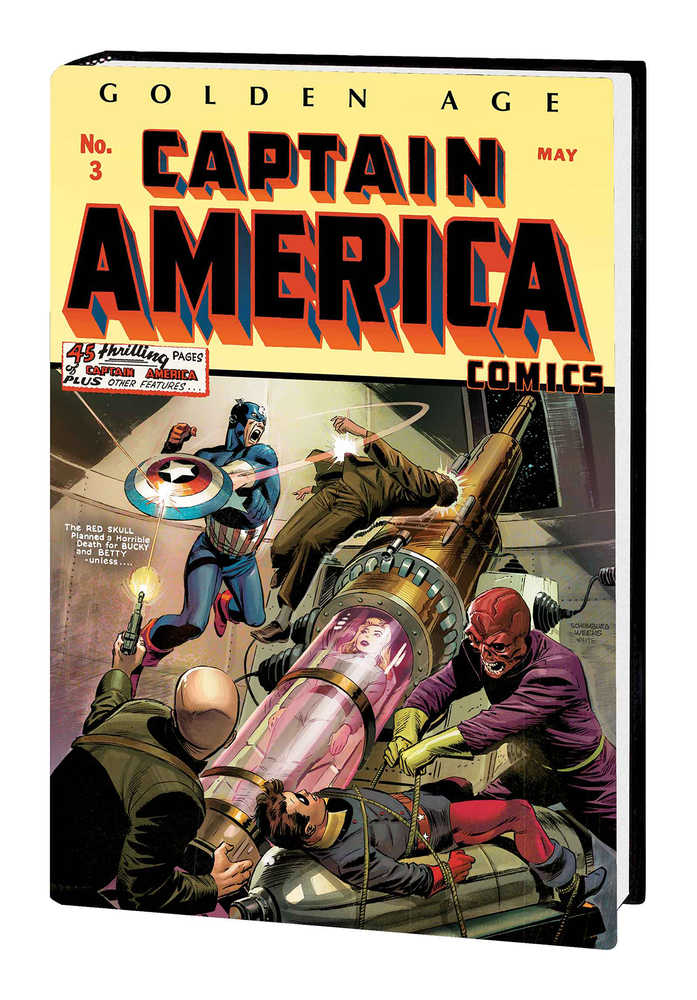 Golden Age Captain America Omnibus Hardcover Volume 01 New Printing | BD Cosmos