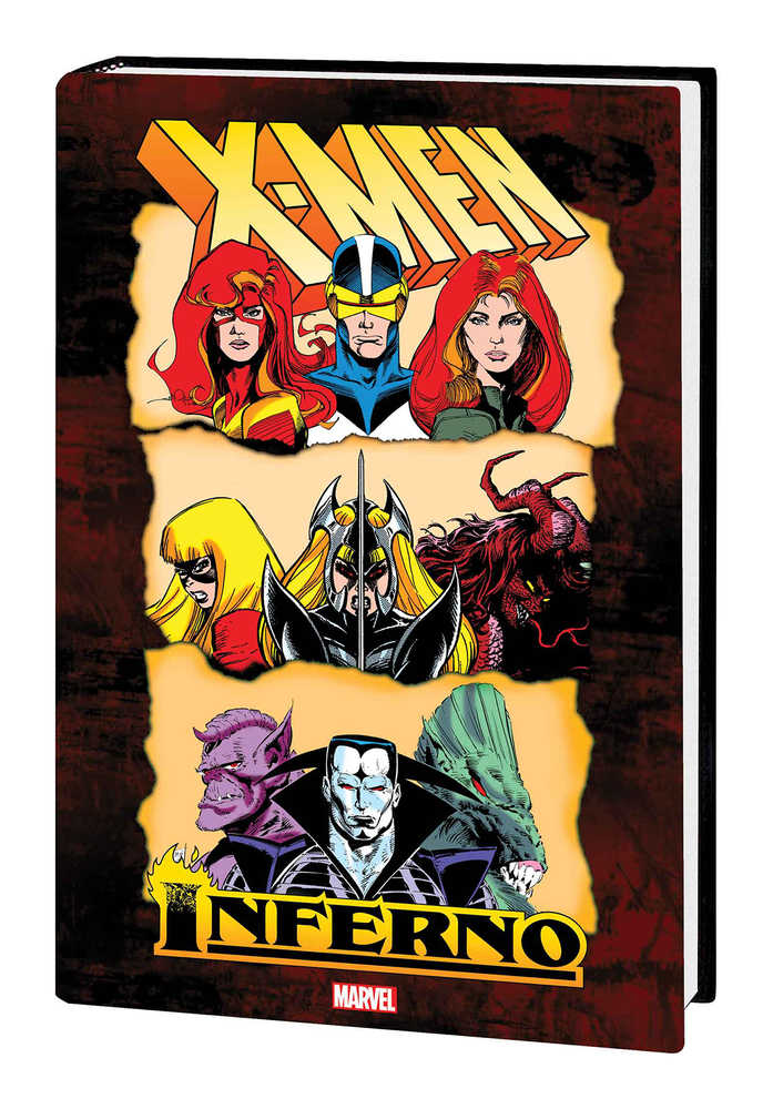 X-Men Inferno Omnibus Hardcover Direct Market Variant | BD Cosmos
