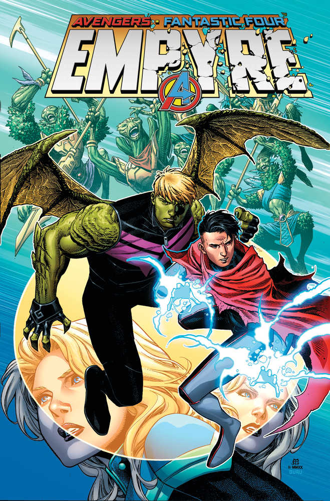 Empyre Omnibus Couverture rigide Cheung Hulkling Wiccan Variante du marché direct | BD Cosmos
