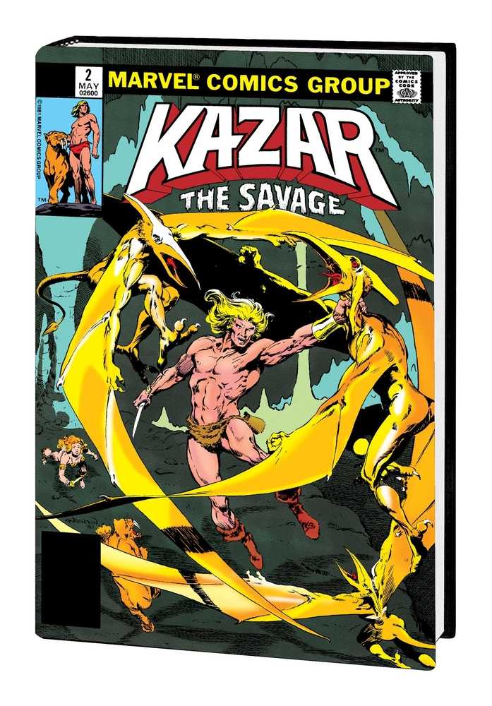Ka-Zar Savage Omnibus Hardcover Anderson Action Direct Market Variant | BD Cosmos