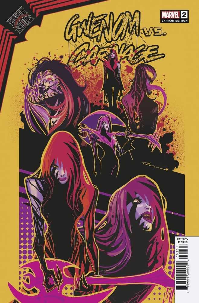King In Black Gwenom vs Carnage #2 (Of 3) Flaviano Design Va | BD Cosmos