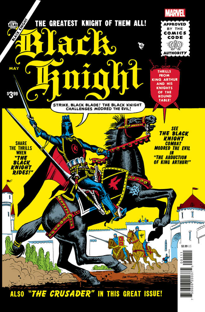 Black Knight #1 édition fac-similé | BD Cosmos