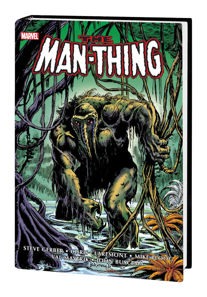 Man-Thing Omnibus Hardcover Brunner Direct Market Variant New Printing | BD Cosmos