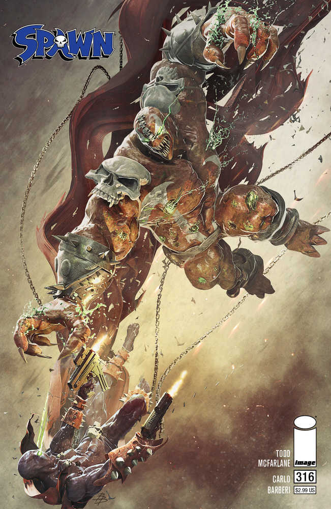 Spawn #316 Cover C Barends | BD Cosmos