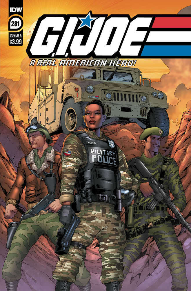 GI Joe Un vrai héros américain #281 Couverture A Andrew Griffith | BD Cosmos