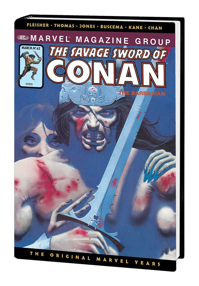 Savage Sword Conan Original Marvel Years Omnibus Couverture rigide Volume 05 Variante du marché direct | BD Cosmos