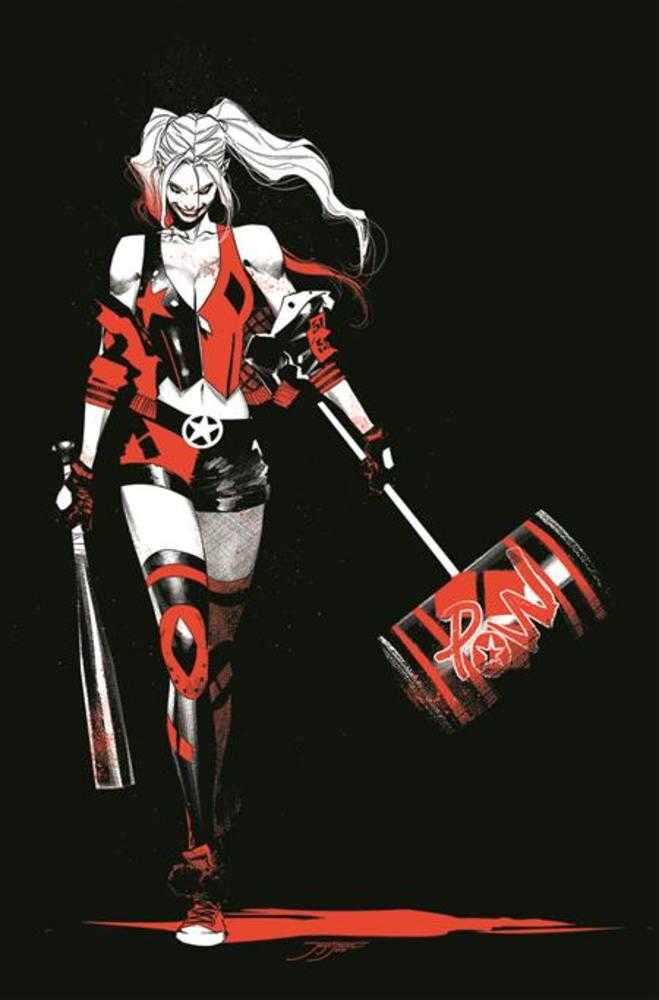 HARLEY QUINN BLACK WHITE RED TPB | BD Cosmos