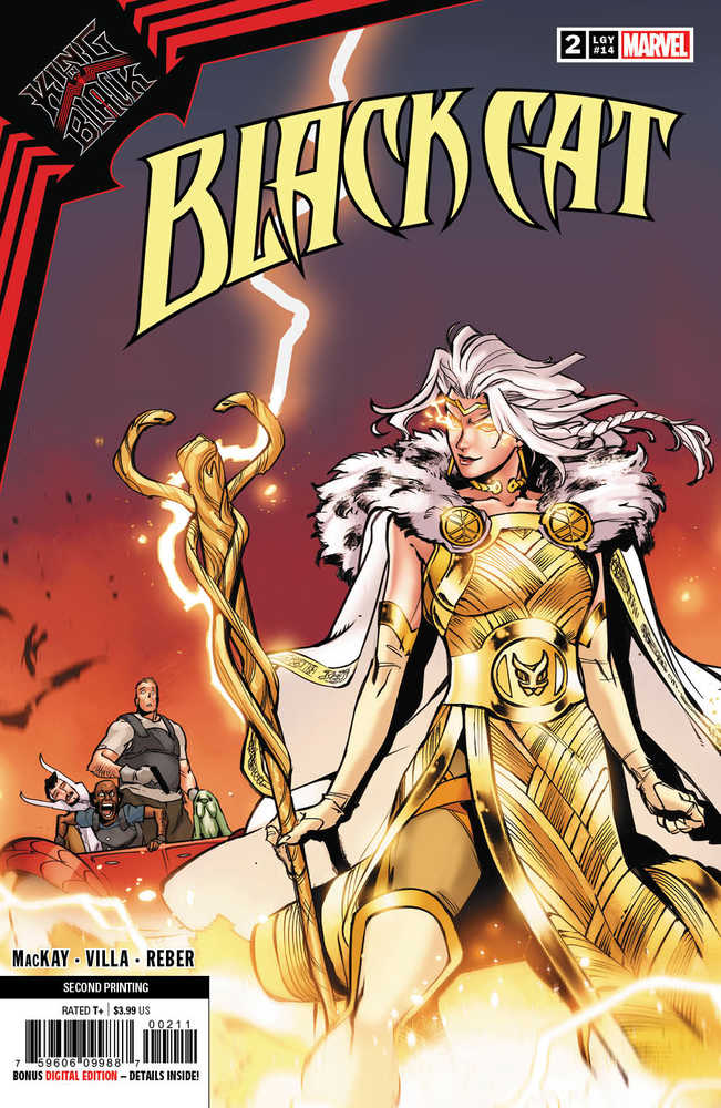 Black Cat #2 2nd Print Variant Kib | BD Cosmos