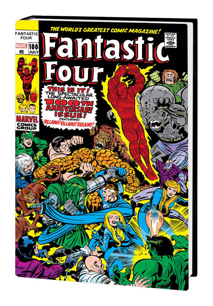 FANTASTIC FOUR OMNIBUS HARDCOVER VOLUME 04 KIRBY DIRECT MARKET VARIANT | BD Cosmos